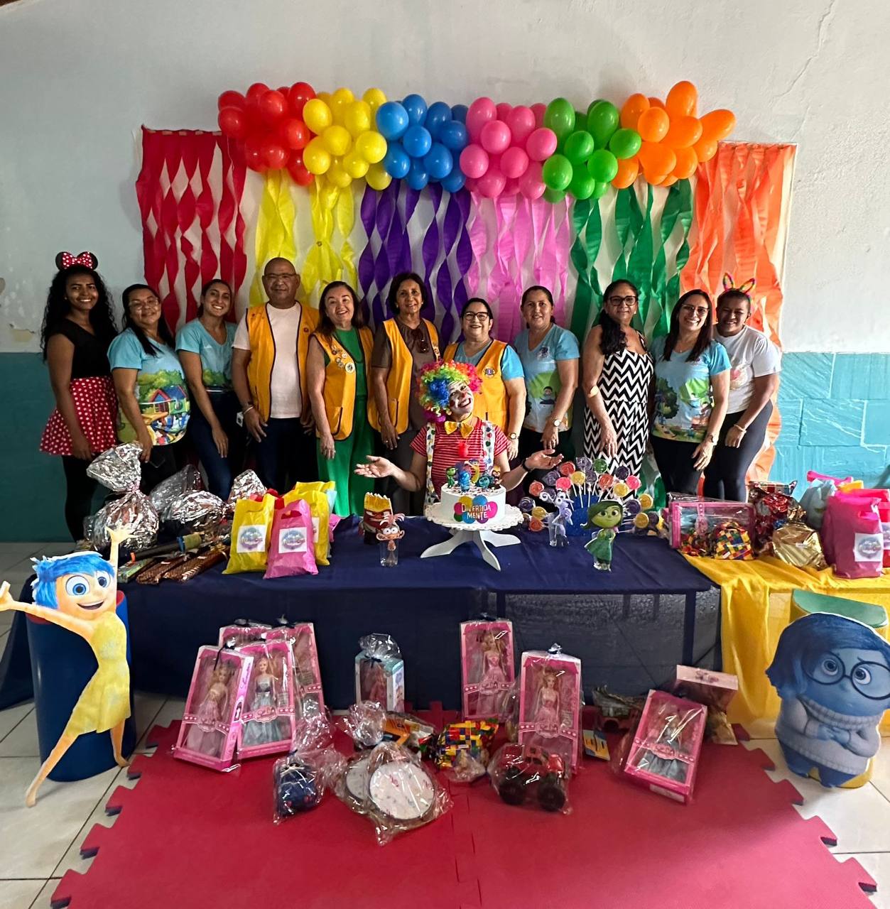 Lyons Clube promove ação do Dia das Crianças na Creche Marilene Matias, em Currais Novos