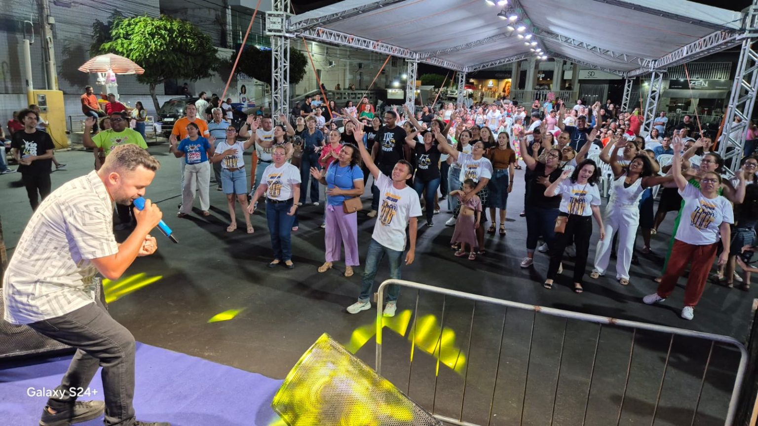 7ª Marcha para Jesus reúne igrejas do Seridó em Currais Novos