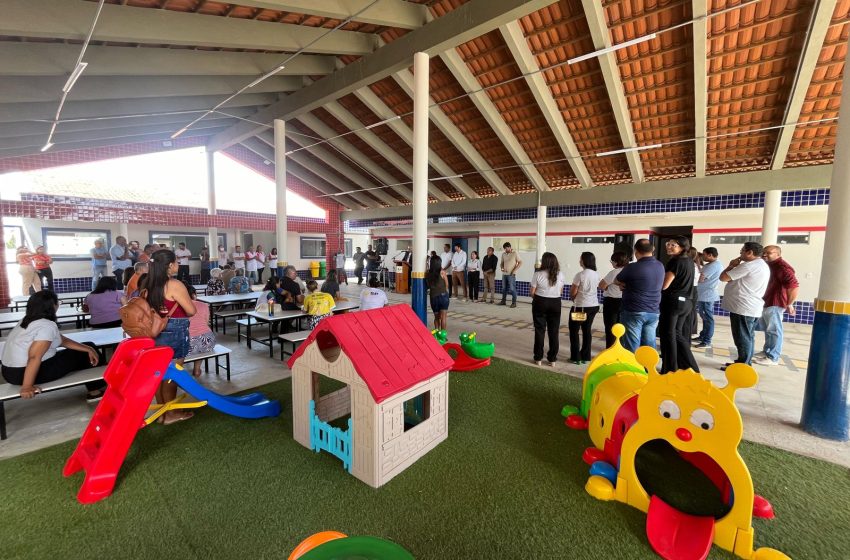 PREFEITURA INAUGURA CENTRO MUNICIPAL DE EDUCAÇÃO INFANTIL “IR. ANANÍLIA”