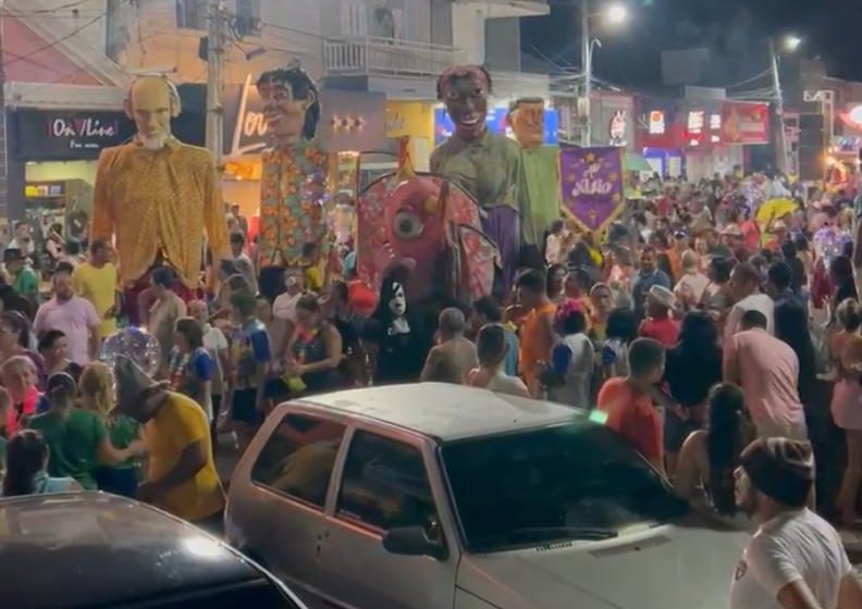 FOTOS: MULTIDÃO SURPREENDE NA ÚLTIMA NOITE DO ARRASTÃO DO BOI NO CARNAVAL DE CURRAIS NOVOS