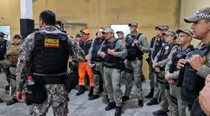 Força Nacional promove curso para 40 policiais em Currais Novos